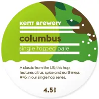 Kent Brewery Single Hopped Pale - Columbus #45