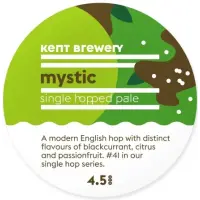 Kent Brewery Single Hopped Pale - Mystic #41