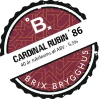 Brix Brygghus Cardinal Rubin '86