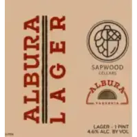 Sapwood Cellars Brewery Albura Lager