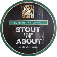 Crafty Monkey Brewing Stout 'N' About