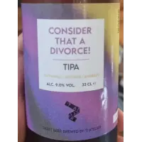 Microbrouwerij 't Atelier Consider That A Divorce