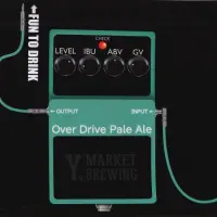 Y Market Brewing Over Drive Pale Ale