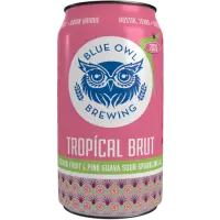 Blue Owl Brewing Tropícal Brut: Passion Fruit & Pink Guava Sour Sparkling Ale