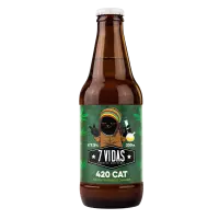 Cerveza 7 Vidas 420 Cat