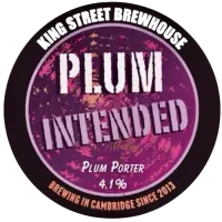 King Street Brewhouse Plum Intended