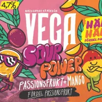 Vega Bryggeri Sour Power - Passionsfrukt + Mango