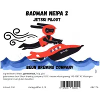 Beun Brewing Company Badman 2 - Jetski Piloot