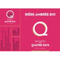 Brasserie des Quatre Pays Bière Ambrée Bio