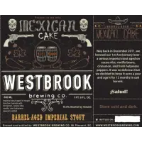 Westbrook Brewing Co. Maple Bourbon Mexican Cake (2018)