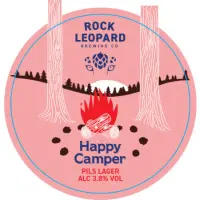 Rock Leopard Happy Camper