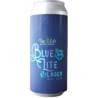 Hop Life Brewing Company Blue Lite