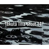 Pivovar Zhůřák Tekutá Tma