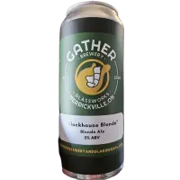 Gather Brewery (and Glassworks) Blockhouse Blonde