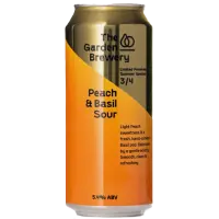 The Garden Brewery Peach & Basil Sour