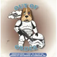 RAR Brewing Out of Order: Ground Grunt Goodies