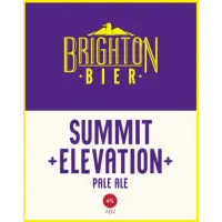 Brighton Bier Summit Elevation