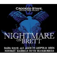Crooked Stave Artisan Beer Project Nightmare on Brett (Blueberry)