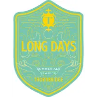 Thornbridge Brewery Long Days