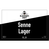 Blackman's Craft Senne Lager