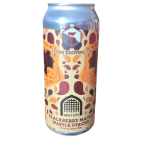 3 Sons Brewing Company Blackberry Maple Waffle Stacks