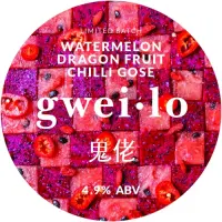 Gweilo Beer Watermelon Dragon Fruit Chilli Gose