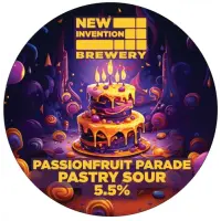 New Invention Brewery Passionfruit Parade