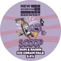 New Invention Brewery Scoop - Rum & Raisin