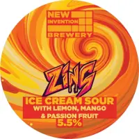 New Invention Brewery Zing - Lemon, Mango & Passionfruit