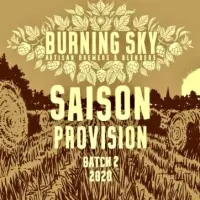 Burning Sky Brewery Saison Provision 2020 - Batch 2