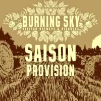Burning Sky Brewery Saison Provision