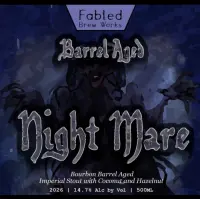 Fabled Brew Works Barrel Aged Night Mare