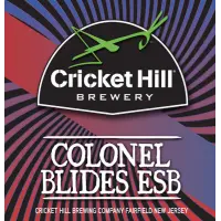 Cricket Hill Brewing Co. Colonel Blides ESB
