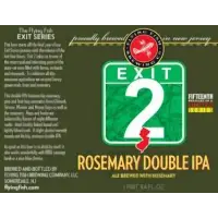Flying Fish Brewing Company Exit 2 Rosemary Double IPA