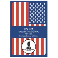 North Riding Brewery US IPA - Cascade Centennial (V50)