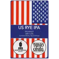 North Riding Brewery US Rye IPA - Ekuanot