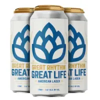 Great Rhythm Brewing Company Great Life Lager