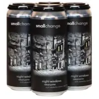 Small Change Brewing Company Night Windows