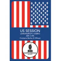 North Riding Brewery US Session - Lemondrop Sabro (V75)