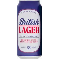 Co-operative Supermarket British Lager