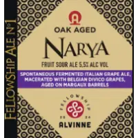 Brouwerij Alvinne Fellowship Ale 2024 N° 1: Narya