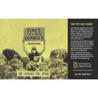 Badlands Brewing Company Times They Have Changed (2021-)
