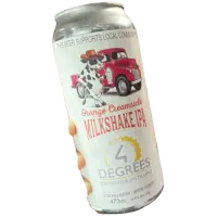 4 Degrees Brewing Company [4°] Orange Creamsicle Milkshake IPA