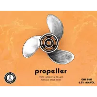 Coastal Mass. Brewing Propeller: Peach, Apricot & Orange
