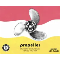 Coastal Mass. Brewing Propeller: Strawberry Coconut Banana