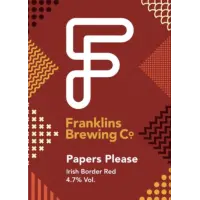 Franklins Brewing Co Papers Please