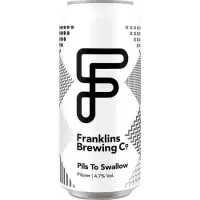 Franklins Brewing Co Pils To Swallow