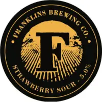 Franklins Brewing Co Strawberry Sour