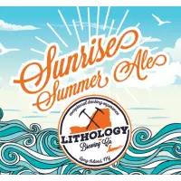 Lithology Brewing Company Sunrise Summer Ale