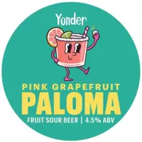Yonder Brewing and Blending Pink Grapefruit Paloma